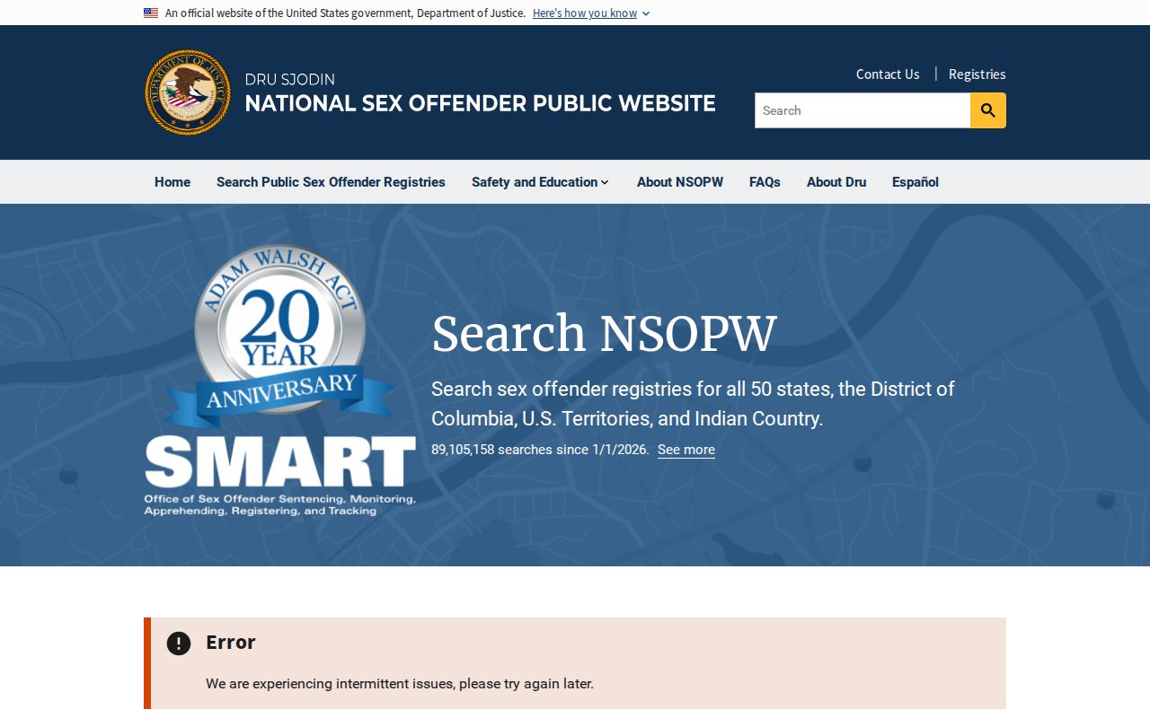 Tabor City criminal record check through the national registry search